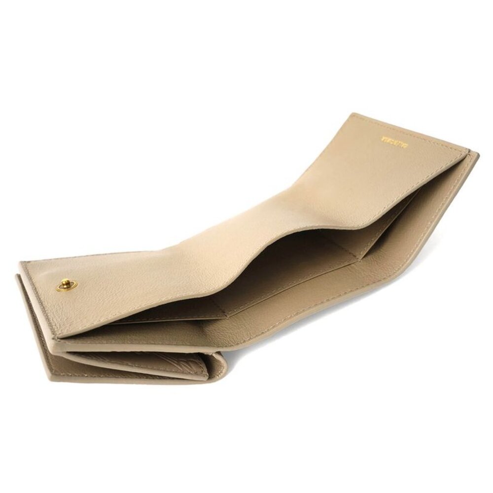 Balenciaga Tri-Fold Wallet in Signature Taupe - Picture 5 of 9